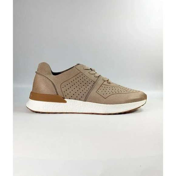 Gentle Souls Men's Laurence Jogger Sneakers Mushroom Grey Size 12 (MSRP $199) - Picture 2 of 9